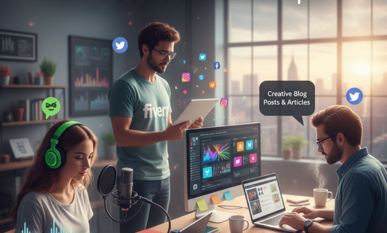 5 Easy Fiverr Gigs That Pay $1,000 or More Monthly