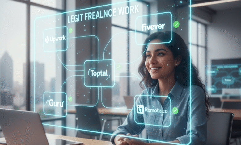 Top 10 Websites to Find Legit Freelance Work and Get Paid Fast